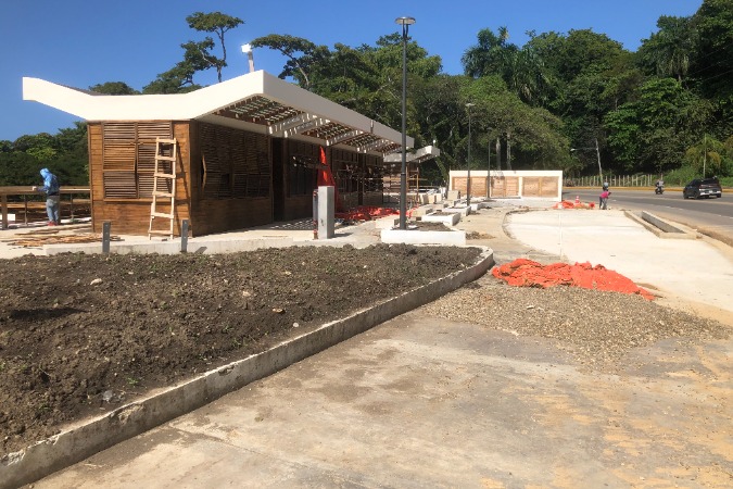 DomRep - Playa Sosúa – neue „Plaza Comercial“ nimmt Form an