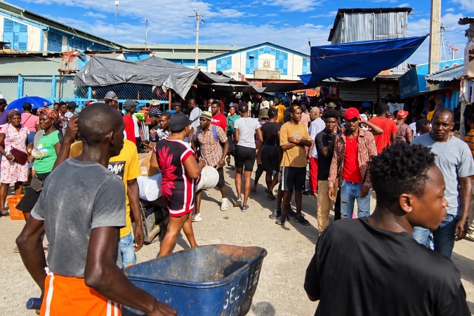 Volle Märkte, mehr Waren: Der Handel mit Haiti bleibt für die Dominikanische Republik ein wichtiges Geschäft.