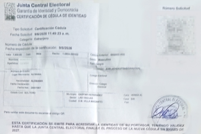 DomRep: Cedulacion? - Lächerlich!